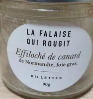Effiloché de canard de Normandie, foie gras