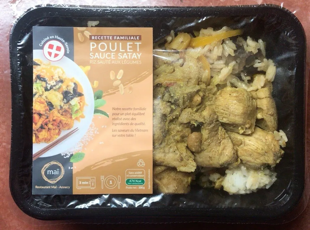 Poulet sauce Satay
