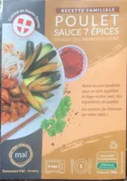 Poulet sauce 7 épices