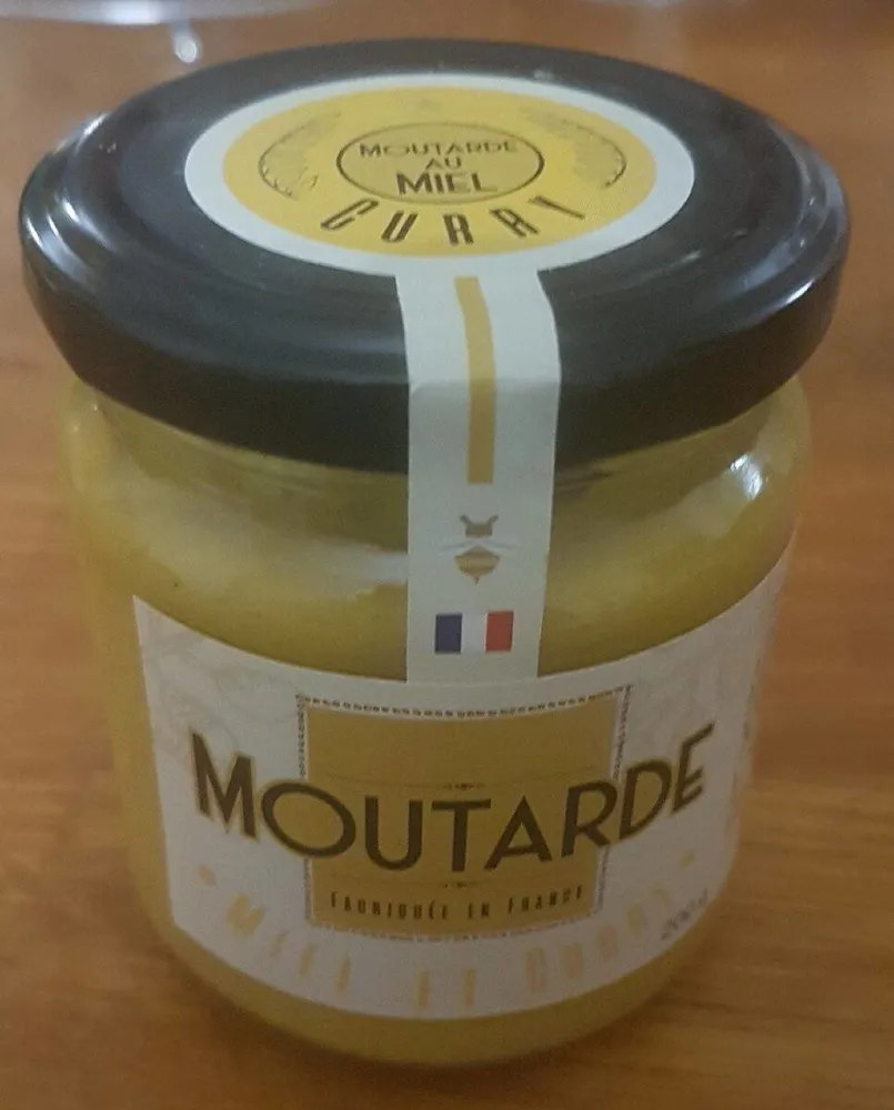 Moutarde au miel Curry
