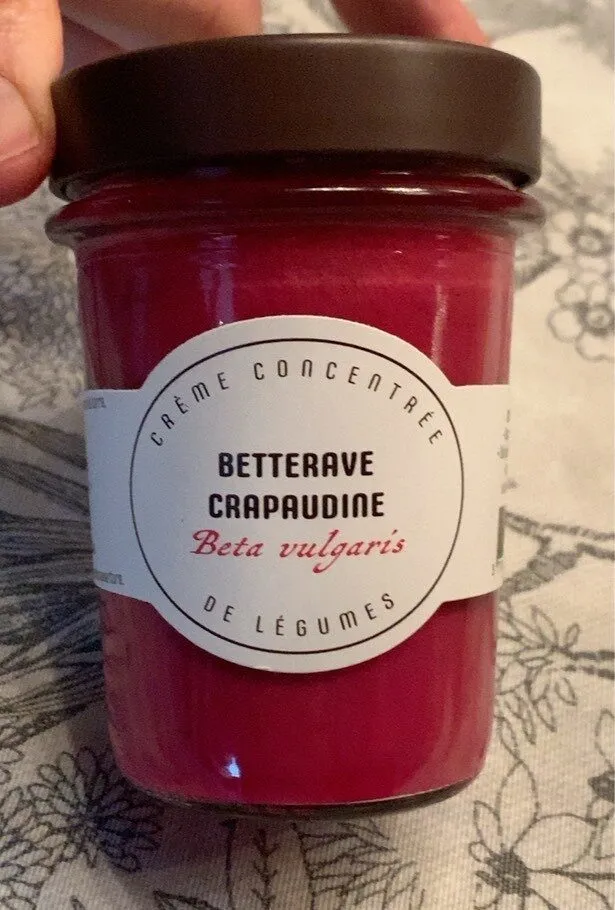 Crème concentrée de légumes