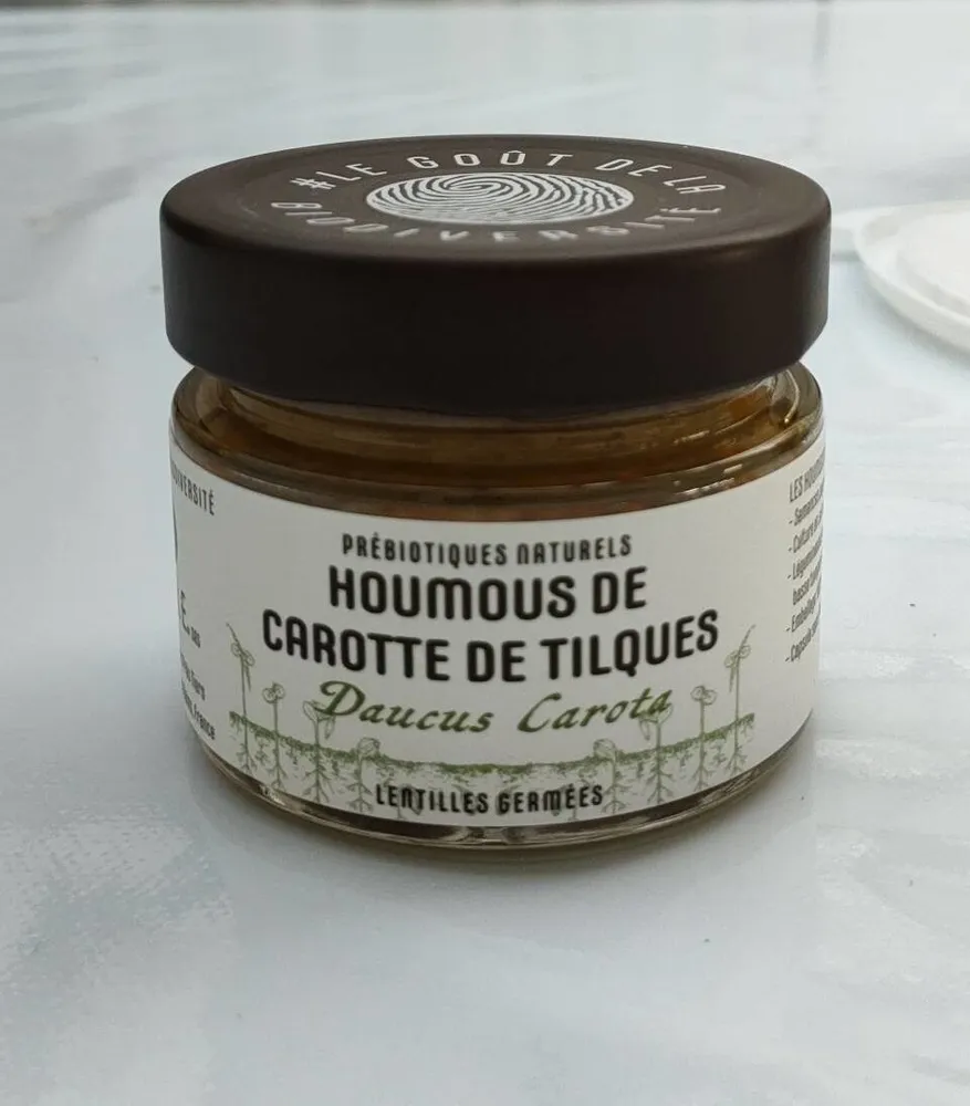 Houmous de carotte de tilques