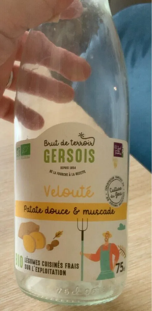 Velouté patate douce et muscade