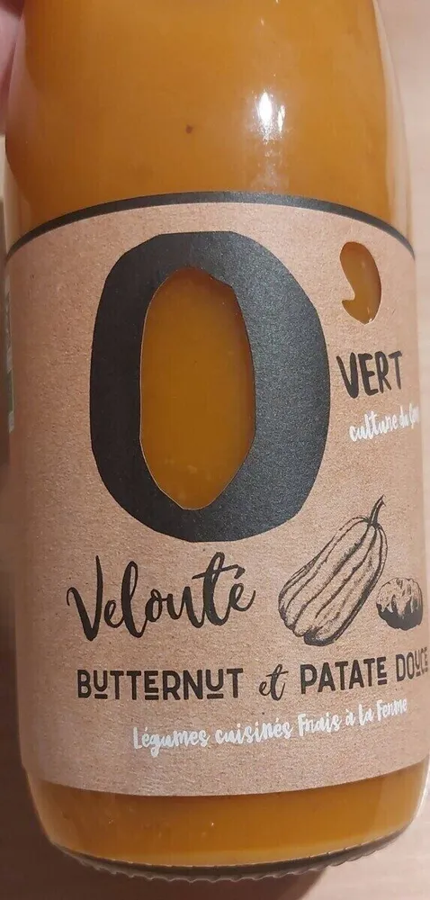 Velouté butternut et patate douce