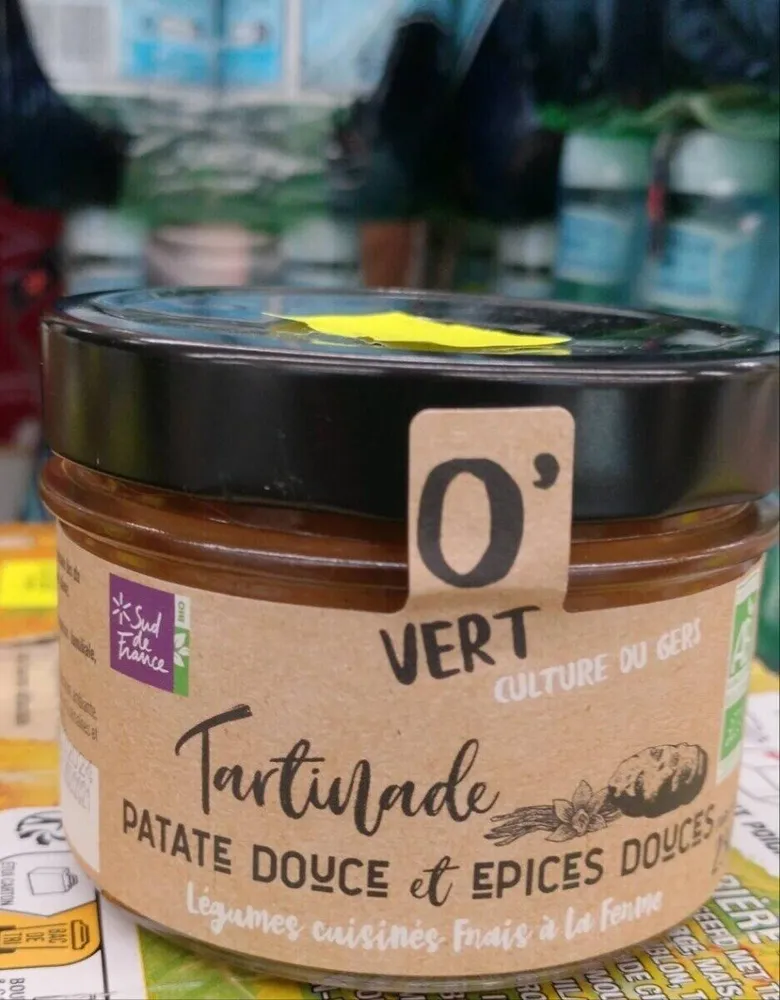 Tartinade patate douce et épices douces