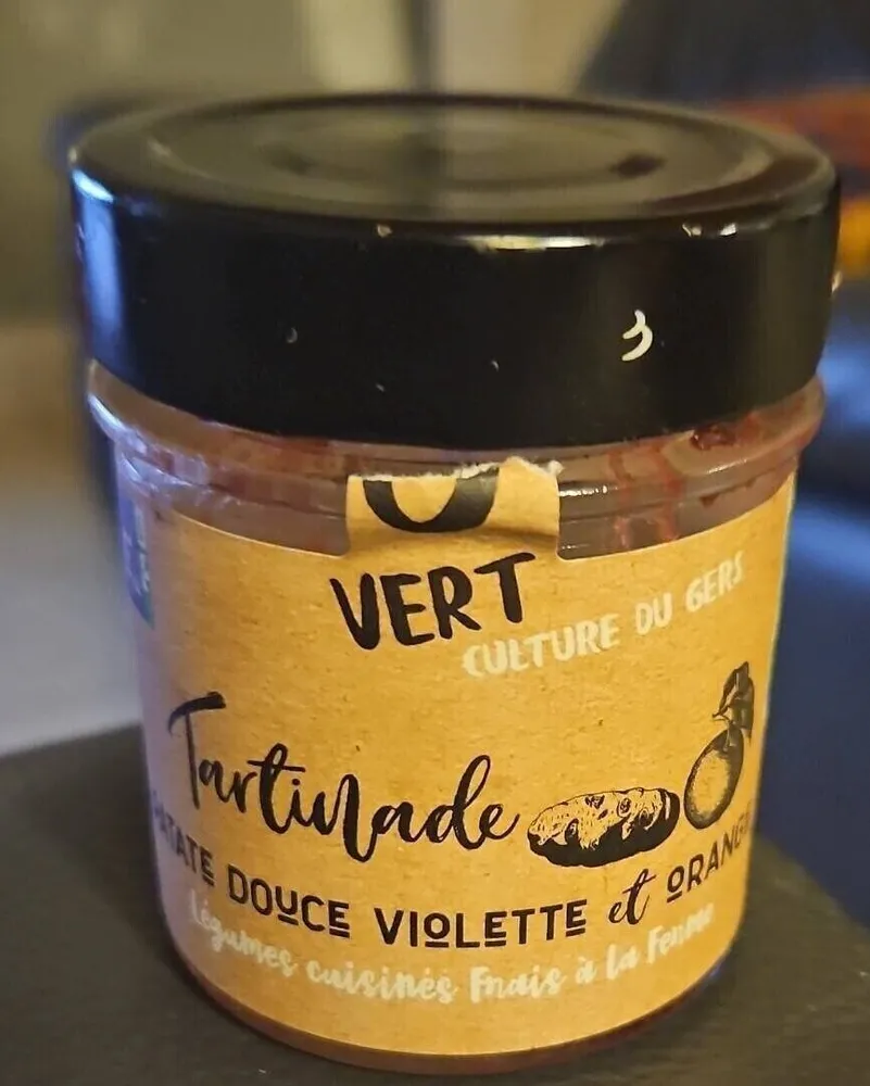Tartinade patate douce violette et orange