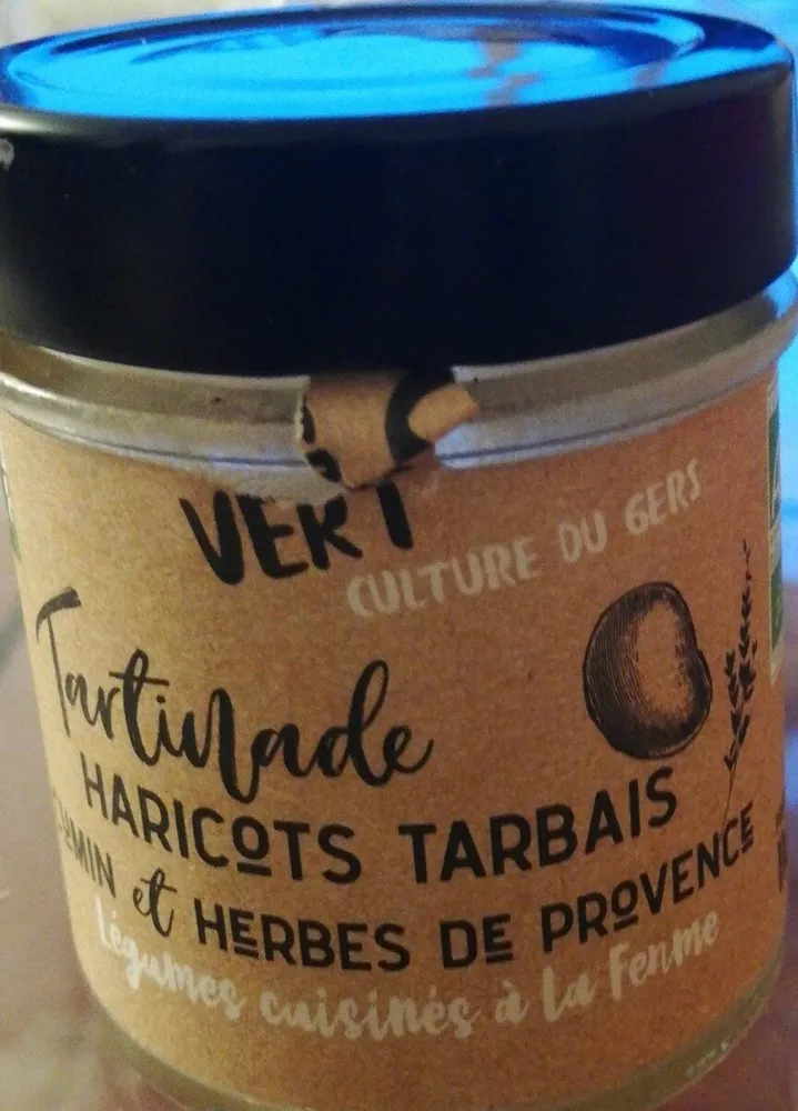 Tartinade haricots tarbais cumin et herbes de Provence