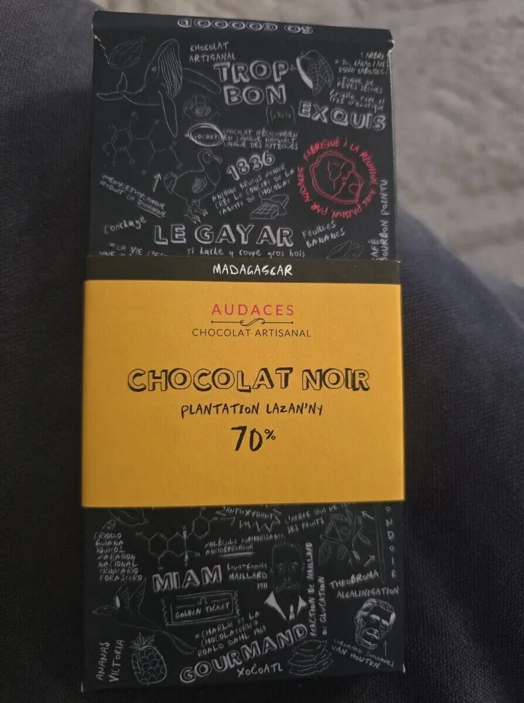 Audace chocolat noir 70%