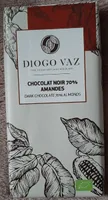 Chocolat noir 70% amandes