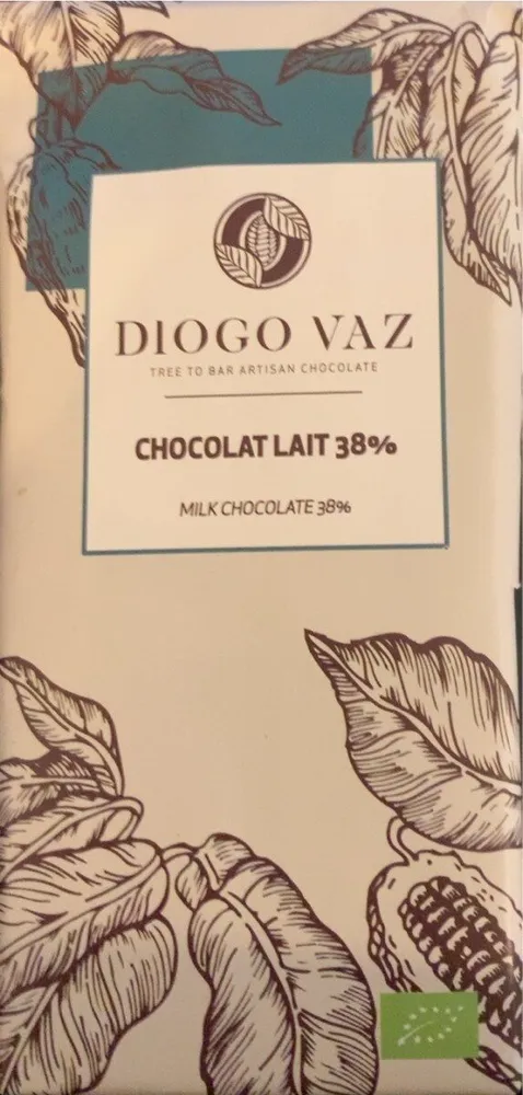 Chocolat lait 38%