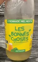 Citronnade miel menthe