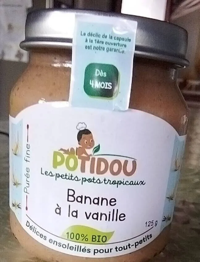 Les petits pots tropicaux babane a la vanille