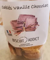 Sablés vanille chocolat