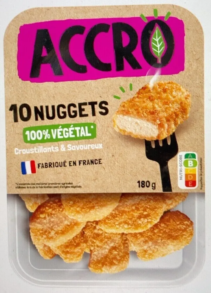 Nuggets 100% végétal