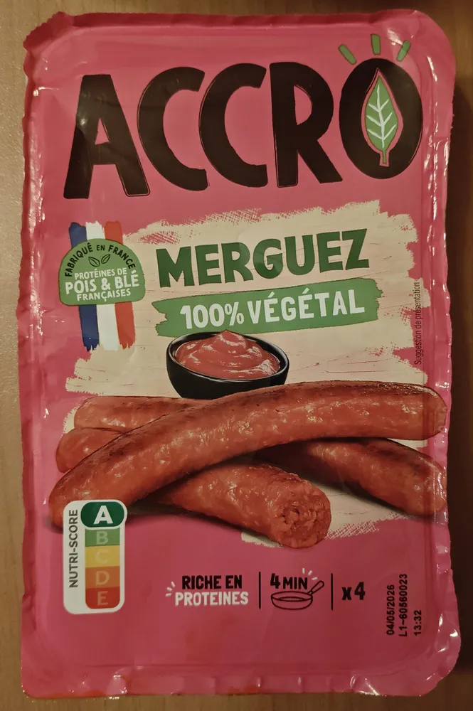 Merguez 100% végétales