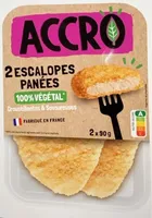 Escalopes panées 100% végétales
