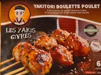 Yakitori boulette poulet