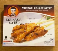 Yakitori poulet satay