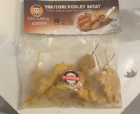 Yakitori poulet satay