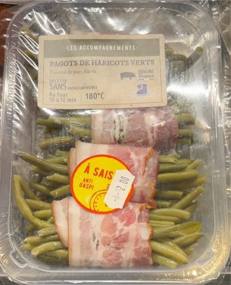 Fagots de haricots verts