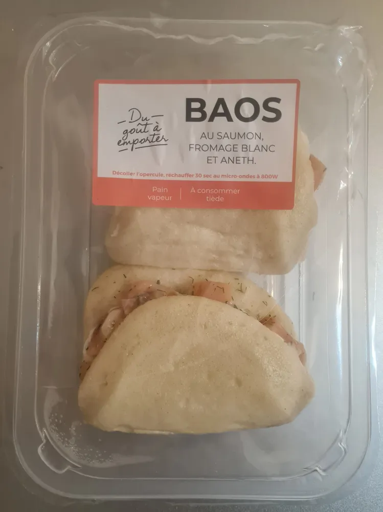 Baos au saumon