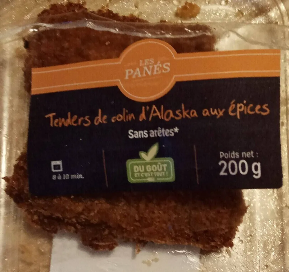 Tenders de colin d'Alaska aux épices