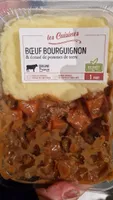 Bœuf Bourguignon et écrasé de pommes de terre