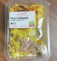 Poulet shawarma