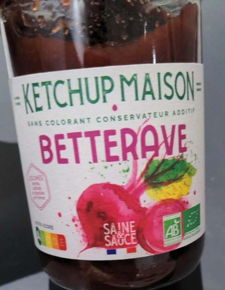 Ketchup maison  betterave