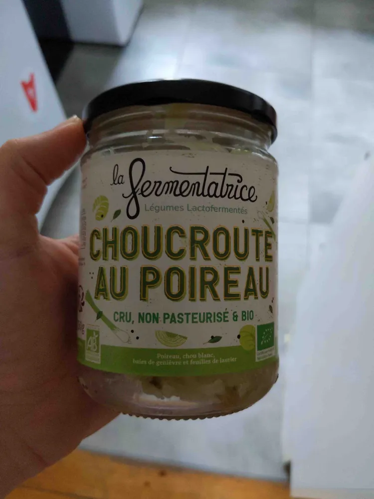 Choucroute au poireau