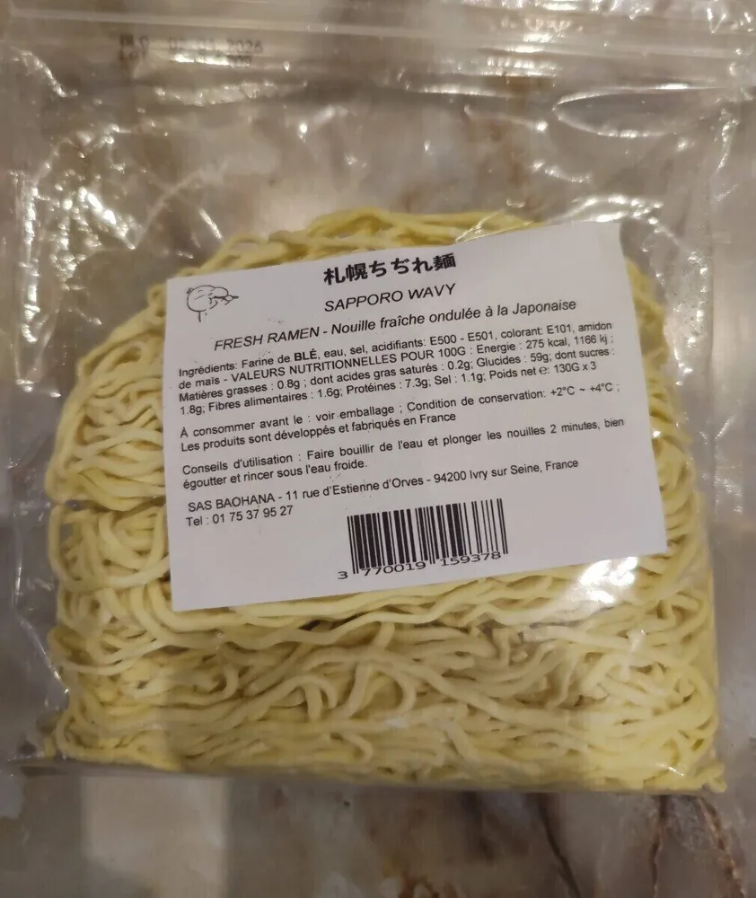 Fresh ramen