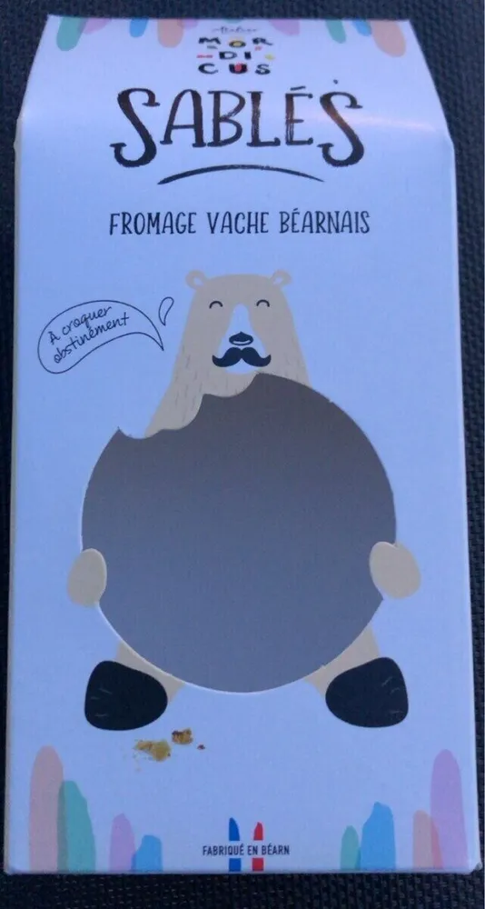 Sables fromage vache bearnais