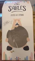 Sablés zestes de citron