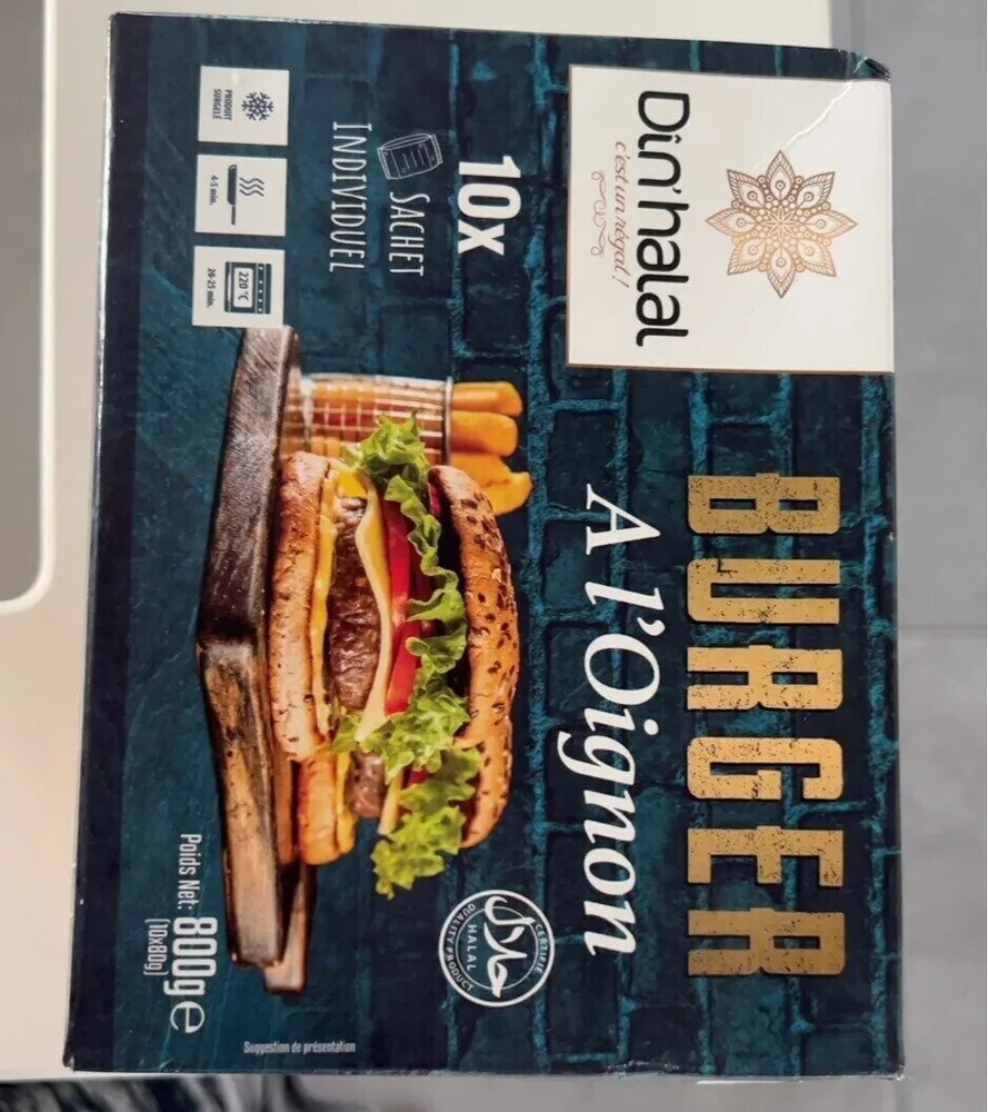 Burger a l’oignon