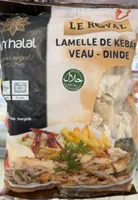 Lamelles de kebab