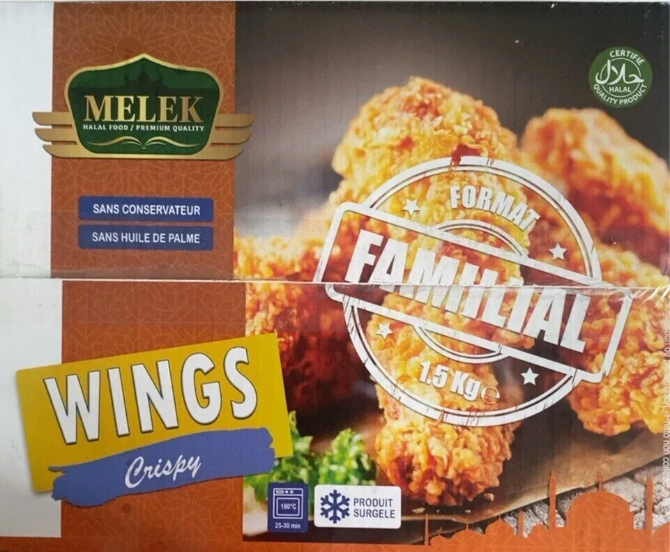 Wings crispy halal
