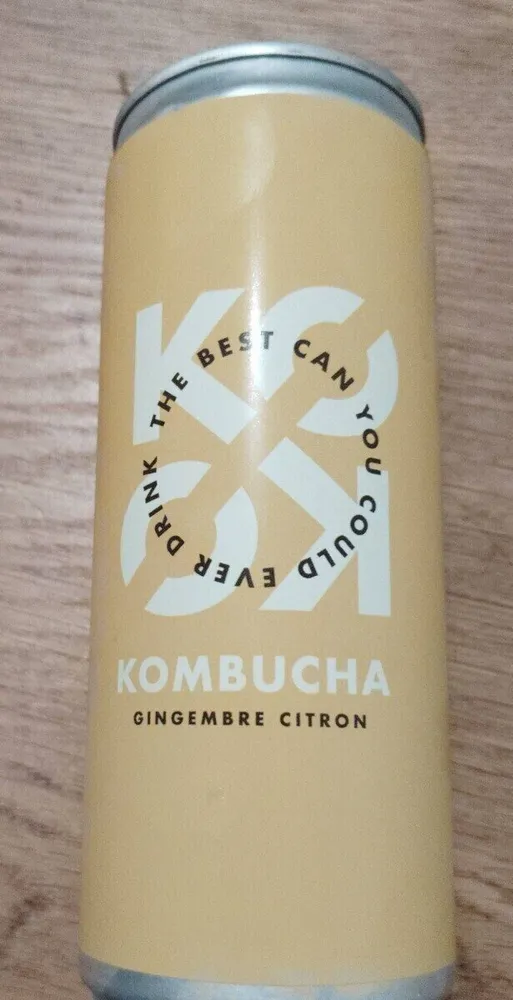 Kombucha gingembre citron