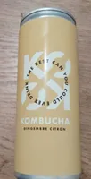 Kombucha gingembre citron
