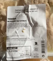 Terrine de poulet au cotron