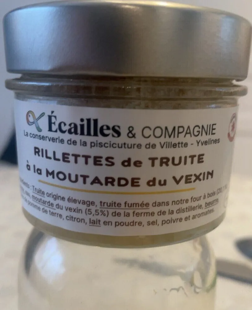Rillettes de truite à la moutarde du vexin