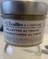 Rillettes de truite à la moutarde du vexin