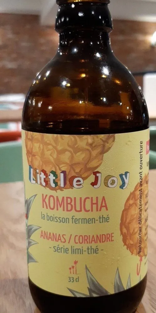 Kombucha ananas-coriandre