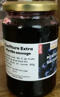 Confiture Extra myrtille sauvage