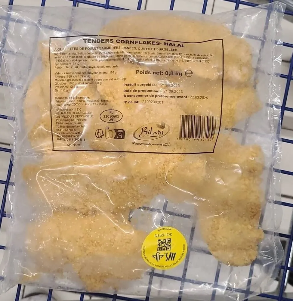 TENDERS cornfkakes hallal