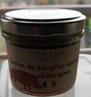 Terrine de sanglier sauvage aux châtaignes