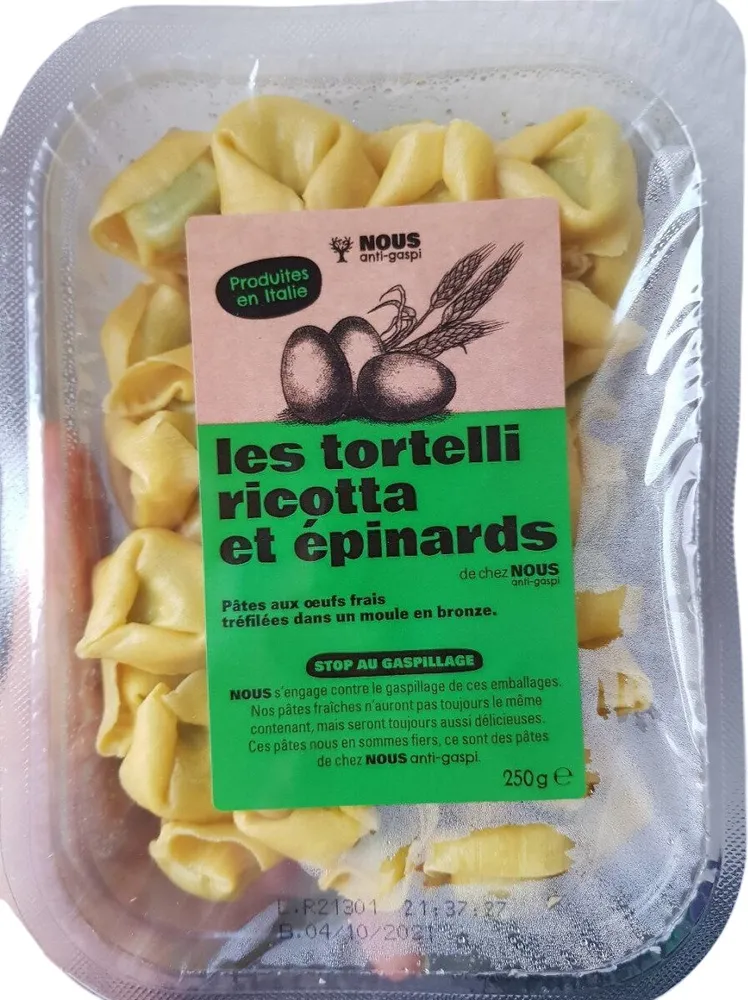 Tortelli ricota épinards NOUS