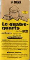 Quatre-quart pur beurre