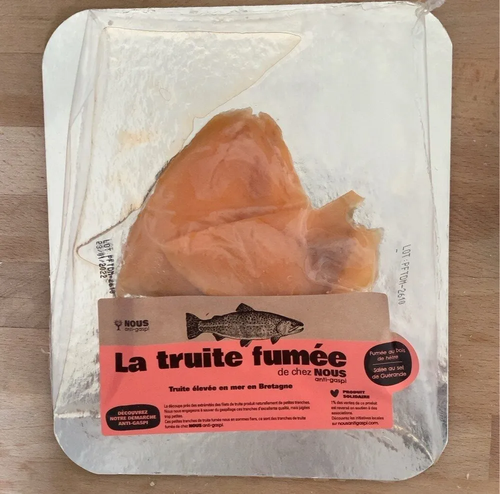 La truite fumée