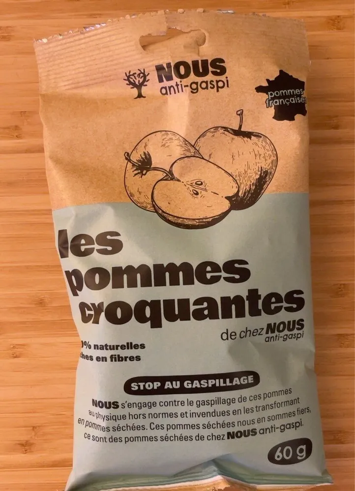 Les pommes croquantes