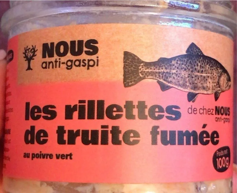 Les rillettes de truite fumee